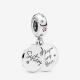 Pandora ékszer Örökké nővérek függő ezüst charm 798012FPC