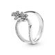 Pandora ékszer Örömteli pillangók ezüst gyűrű 