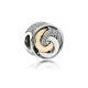 Pandora ékszer Összefonódó körök ezüst charm 792090CZ