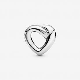 Pandora ékszer Összefonódó szív ezüst charm 798081