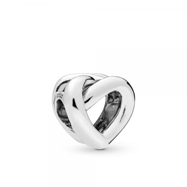 Pandora ékszer Összefonódó szív ezüst charm 798081