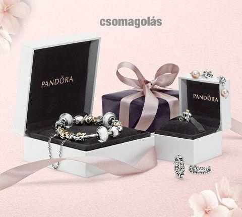 Pandora ékszer Pandora Fénylő szívek ékszer szett gyűrűvel PNFG001