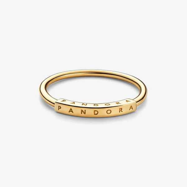 Pandora ékszer Pandora logo 14K arany gyűrű 