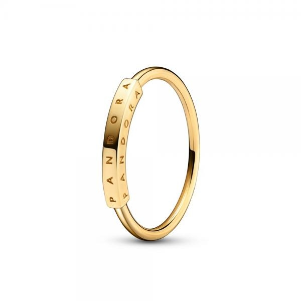 Pandora ékszer Pandora logo 14K arany gyűrű 