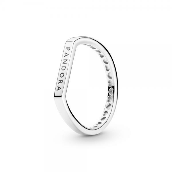Pandora ékszer Pandora logó ezüst gyűrű 