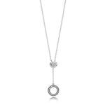 Pandora ékszer Pandora monogrammos ezüst nyaklánc 397445CZ-70