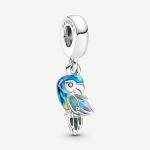 Pandora ékszer Papagáj a dzungelből ezüst charm 791679C01
