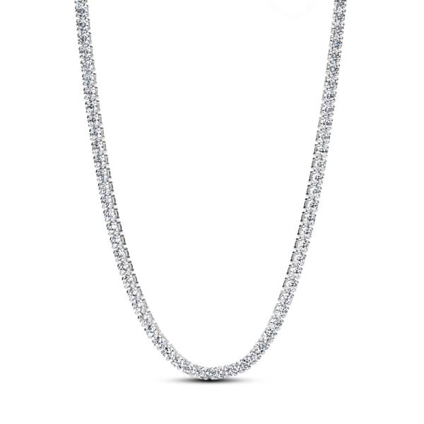 Pandora ékszer Pávé tenisz choker ezüst nyaklánc 393806C01-40