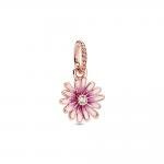 Pandora ékszer Pink százszorszép függő rozé charm 788771C01