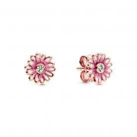 Pandora ékszer Pink százszorszép rozé fülbevaló 288773C01