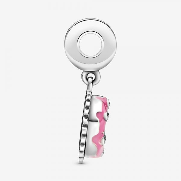 Pandora ékszer Pink szülinapi torta függő charm 798888C01