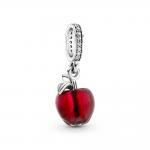 Pandora ékszer Piros alma muránói üveg ezüst charm 799534C01