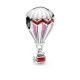 Pandora ékszer Piros hőlégballon ezüst charm 798055ENMX