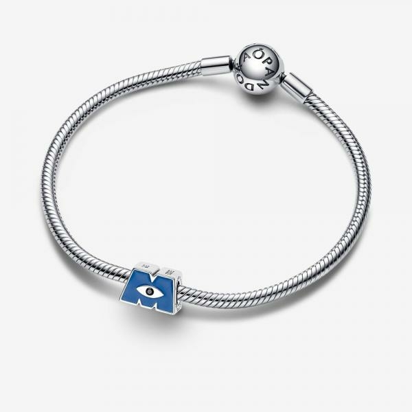 Pandora ékszer Pixar Szörny rt M logó charm 792753C01