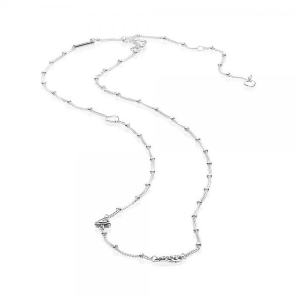 Pandora ékszer Ragyogó nyíl ezüst nyaklánc 397795CZ-60