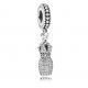 Pandora ékszer Ragyogó ruha ezüst charm 792062CZ