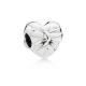 Pandora ékszer Ragyogó szív masnival ezüst charm 797303