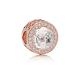 Pandora ékszer Ragyogó szív rozé charm 781725CZ