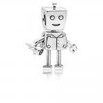 Pandora ékszer Rob robot ezüst charm 797819