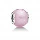 Pandora ékszer Rózsaszín apró fazettált cirkónia ezüst charm 791499PCZ