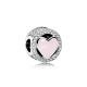 Pandora ékszer Rózsaszín csodálatos szeretet ezüst charm  792034CZ