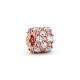 Pandora ékszer Rózsaszín és áttetsző szikrázó rozé charm  788487C01