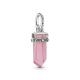 Pandora ékszer Rózsaszín kristály amulett 399185C02