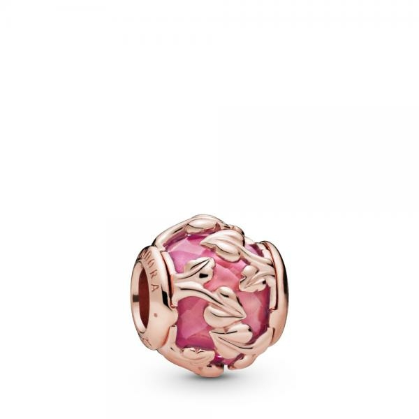 Pandora ékszer Rózsaszín őszi levelek rozé charm 788238SSP