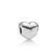 Pandora ékszer Selymes szí­v ezüst charm 790137