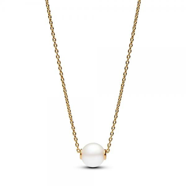 Pandora ékszer Shine collier nyaklánc tenyésztett gyönggyel 363167C01-45