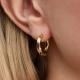 Pandora ékszer Shine csavart karika fülbevaló  263878C00