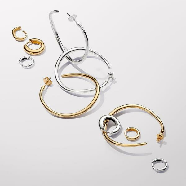 Pandora ékszer Shine karika fülbevaló 263320C00