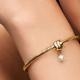 Pandora ékszer Shine szalag charm tenyésztett gyönggyel 763784C01
