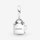 Pandora ékszer Shopping bag függő ezüst charm 799536C00