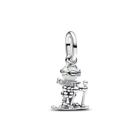 Pandora ékszer Síelő függő ezüst charm 793514C01