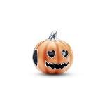 Pandora ékszer Sötétben világító Halloween tök charm 792291C01
