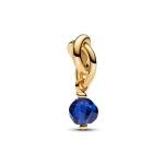 Pandora ékszer Sötétkék örökkévalóság kör függő shine charm 763462C09