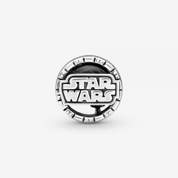 Pandora ékszer Star Wars C-3PO és R2-D2 áttört ezüst charm 799245C00