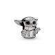 Pandora ékszer Star Wars Grogu ruthenium bevonatú charm 749253C01