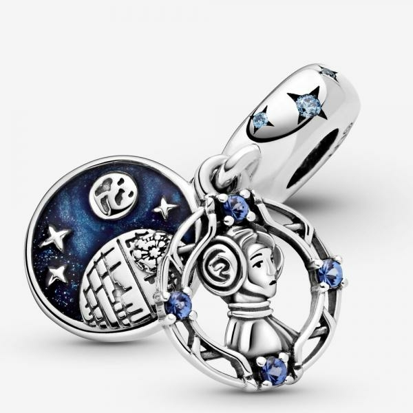 Pandora ékszer Star Wars Leia hercegnő függő charm 799251C01