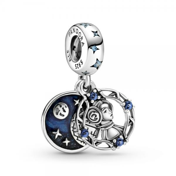 Pandora ékszer Star Wars Leia hercegnő függő charm 799251C01