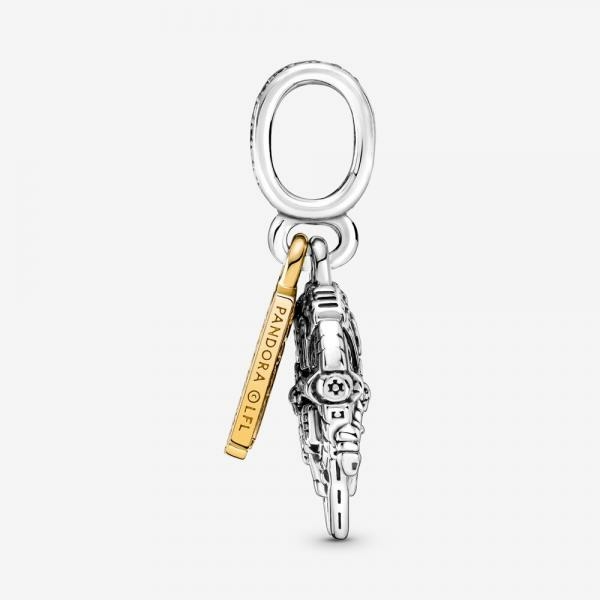 Pandora ékszer Star Wars Millenium Falcon függő ezüst charm 769504C01