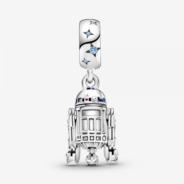 Pandora ékszer Star Wars R2 D2 függő ezüst charm 799248C01