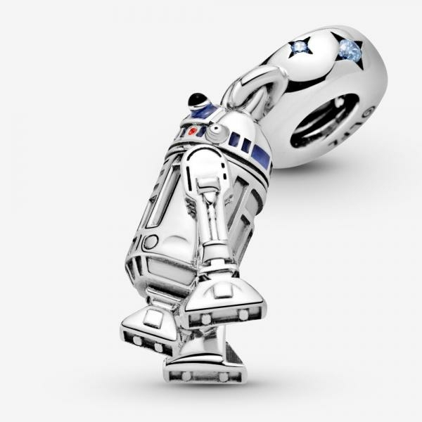 Pandora ékszer Star Wars R2 D2 függő ezüst charm 799248C01