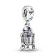 Pandora ékszer Star Wars R2 D2 függő ezüst charm 799248C01