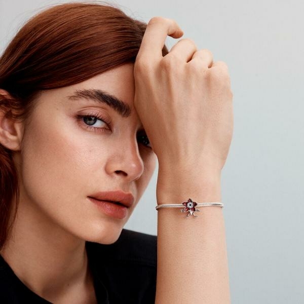 Pandora ékszer Stranger Things Demogorgon mozgó ezüst charm 793562C01