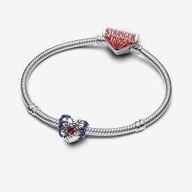 Pandora ékszer Stranger Things sötétben világító szív ezüst charm 793565C01