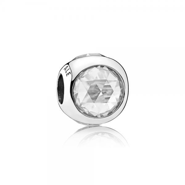 Pandora ékszer Sugárzó cseppek ezüst charm 792095CZ