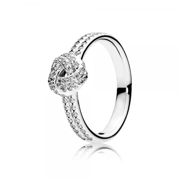 Pandora ékszer Szerelem fénylő köteléke ezüst gyűrű 