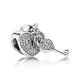 Pandora ékszer Szerelemlakat ezüst charm cirkóniával 791429CZ